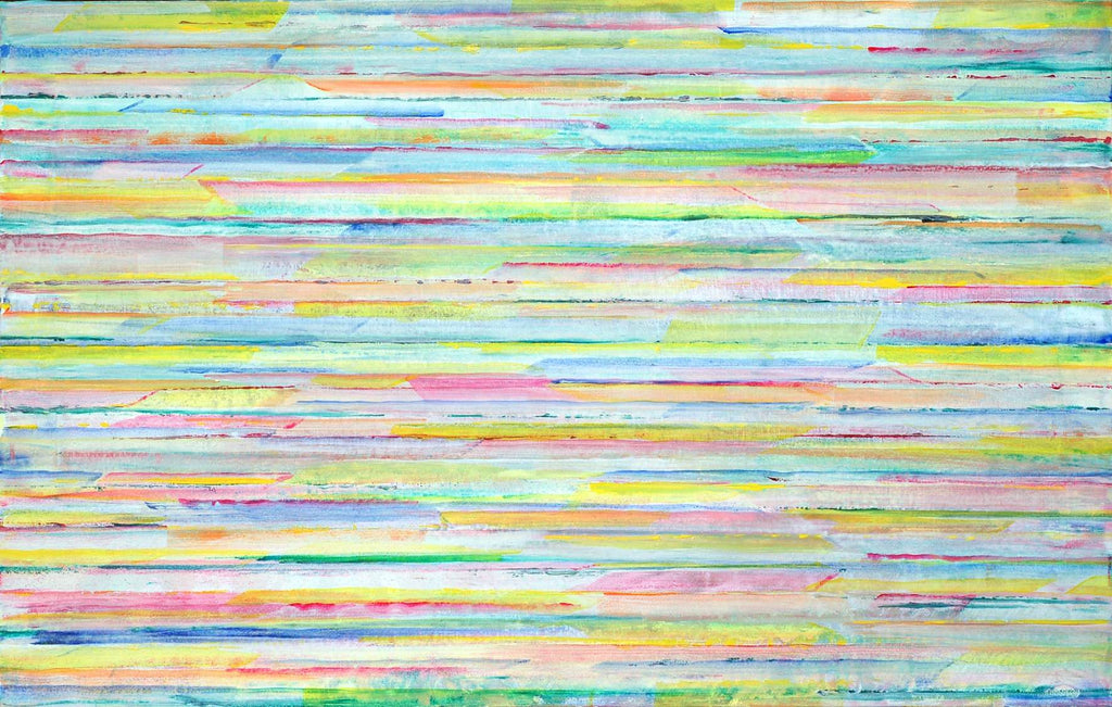 FLOW M14 (NACRE) ORIGINAL PAINTING - BY CSABA SZEGEDI