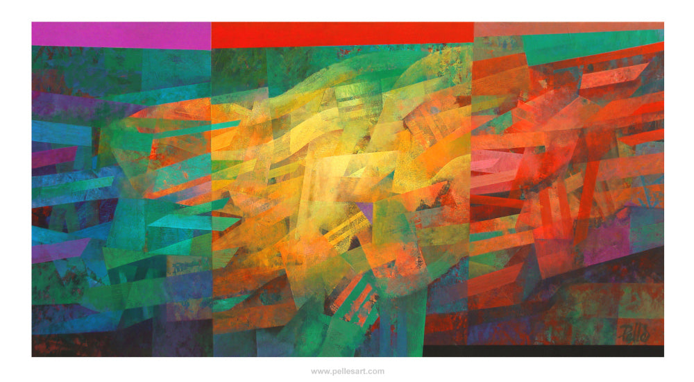 THREE DAYS III. POSTER - BY ROBERT PELLES