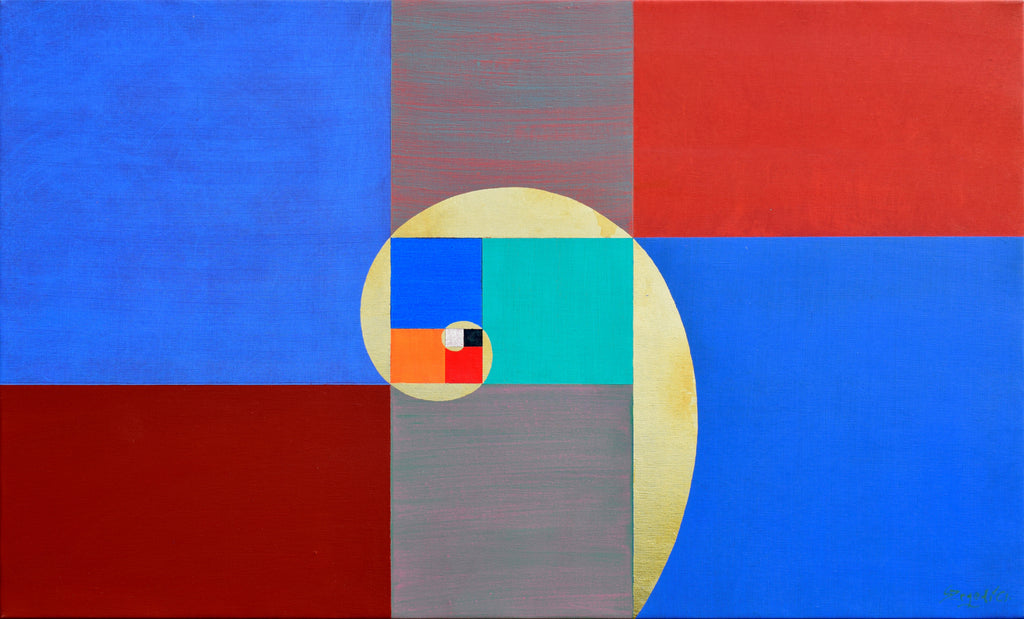 TRISMEGISTOS # II ORIGINAL PAINTING - BY CSABA SZEGEDI