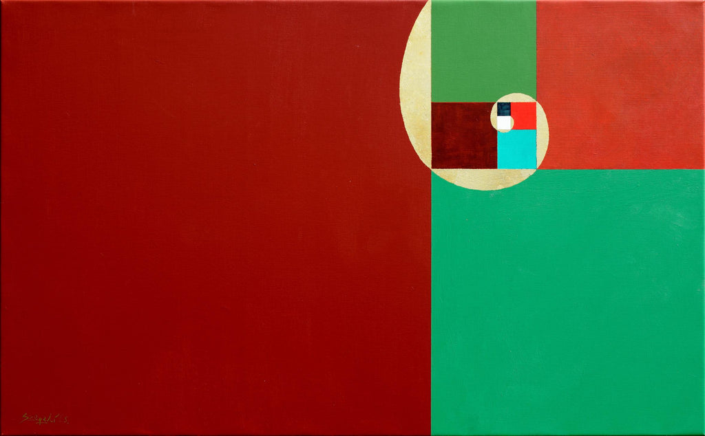 TRISMEGISTOS # III ORIGINAL PAINTING - BY CSABA SZEGEDI